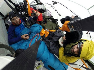 Ueli Steck: arête de l'Innominata au Mont Blanc en 5h30