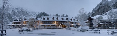 Primeras nevadas consistentes de la temporada en los Pirineos; así amanece el valle de Benasque