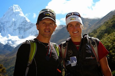 Simone Moro y Tamara Lunger, a por el Manaslu en invierno; intentan enlazar el Pilar Este y la cima principal