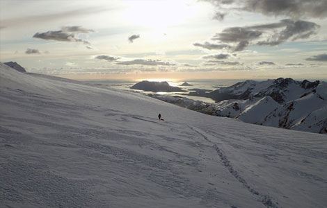 Svartisen; Esquís, en packraft y esquí a través del mayor glaciar de Noruega; por José Mijares e Hilo Moreno