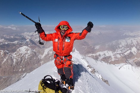 Cima para Ferrán Latorre y sus compañeros en el Gasherbrum I, 8069m