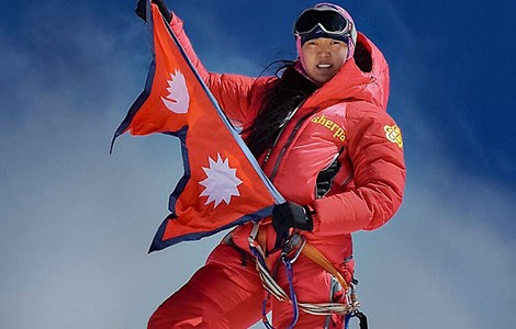 Pasang Lhamu Sherpa, aventurera del año National Geographic