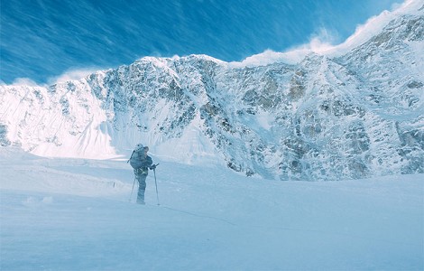 Hansjörg Auer, Alex Blümell, 1ª N Gimmigela East, 7005m, Nepal