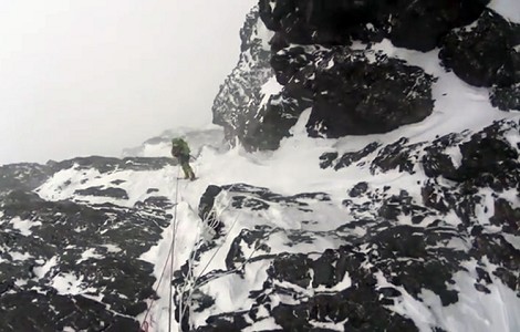 Video: Denis Urubko y Adam Bielecki en la pared del K2