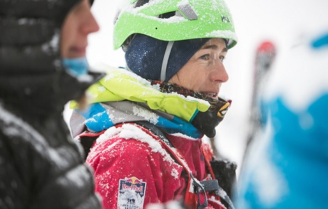 Núria Picas, Tamara Lunger, comienzan la gran travesía con esquís de los Alpes: de Viena a Niza en 40 días