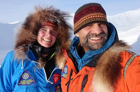 Lonnie Dupre y Pascale Marceau, 1ª invernal del Mt. Wood, Alaska