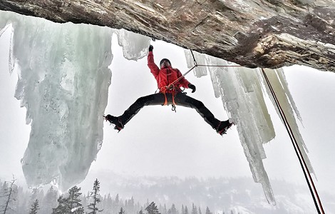 Iker y Eneko Pou, escalada en hielo en Noruega