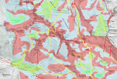 Nivología III: los Mapas ATES y el evaluador de peligro de avalanchas, Avaluator 2.0