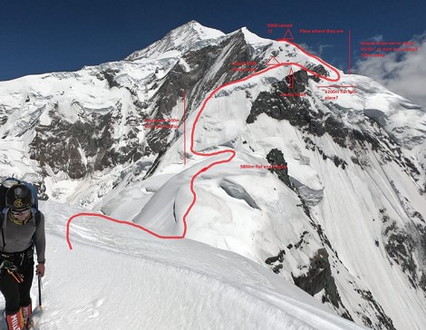 Rakaposhi: el helicóptero rescata a los 3 alpinistas
