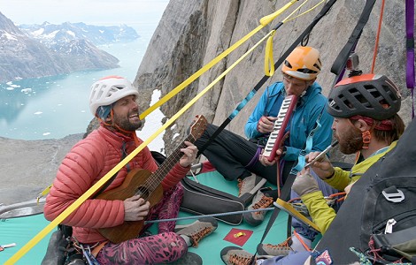 Gran exploración y escaladas en Groenlandia para Favresse, Villanueva, Wertz y Jaruta