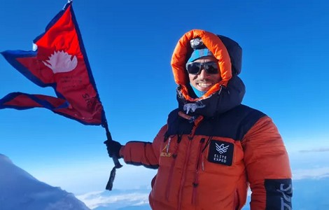 Gelje Sherpa, a Cho Oyu invernal por la cara nepalesa