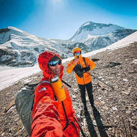 Hervé Barmasse y David Göttler, fin a su expedición invernal en alpino al Dhaulagiri