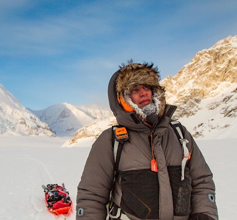 Jost Kobusch, cumbre invernal en solitario en el Denali invernal