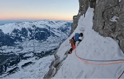 Vídeo: Billon, Ratel y Védrines, norte de Eiger, Jorasses y Matterhorn en el mismo invierno
