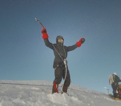 Pipi Cardell y Denis Urubko, cima en Gasherbrum I