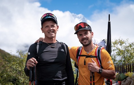 Simone Moro y el aranés Aymar Navarro unen fuerzas en expedición en Nepal