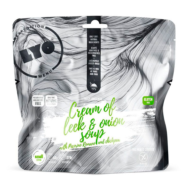  lyofood Leek cream & onion soup Pecorino... 370g