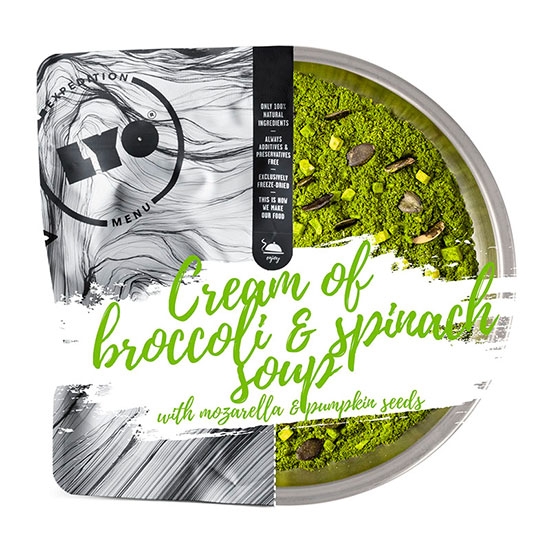 lyofood  Crema de Brócoli y Espinacas (370 g)