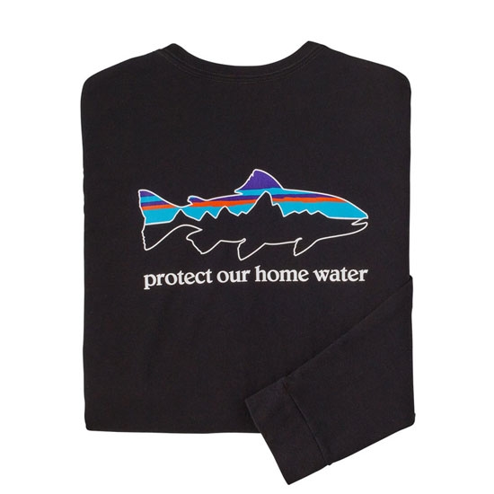 Camiseta patagonia Home Water Trout LS Tee