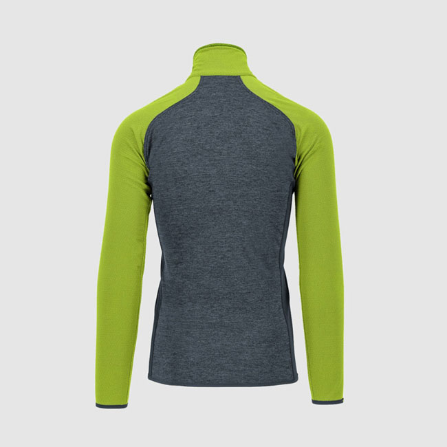  karpos ODLE FLEECE Dark Slate/Lime Green