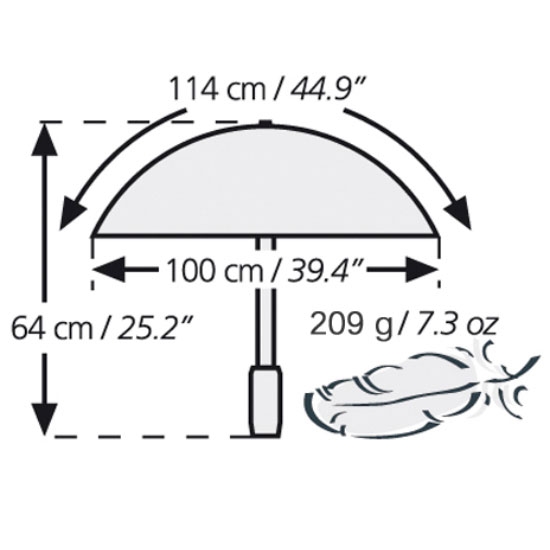 Paraguas euroschirm Swing Liteflex