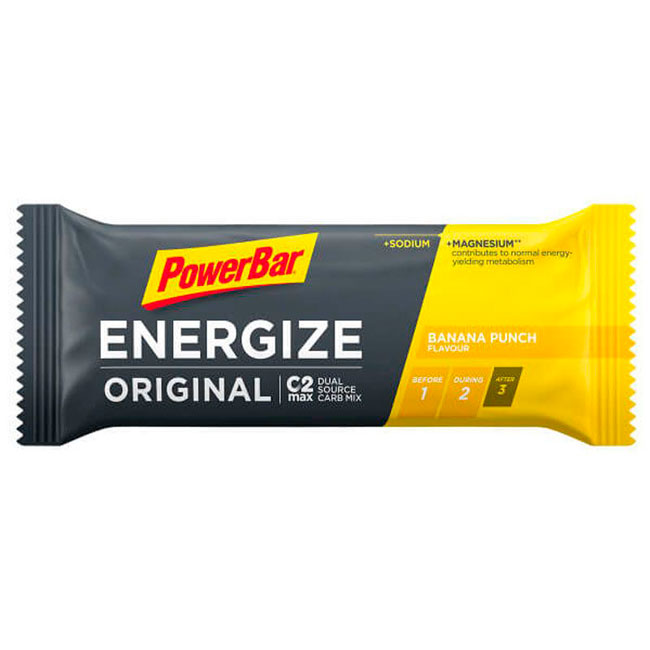 Szelet powerbar Energize Banana x 15 uds.