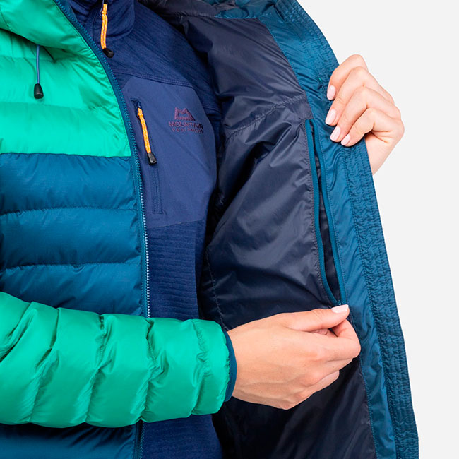  mountain equipment SUPERFLUX WMNS JACKET Majolica Blue/Deep