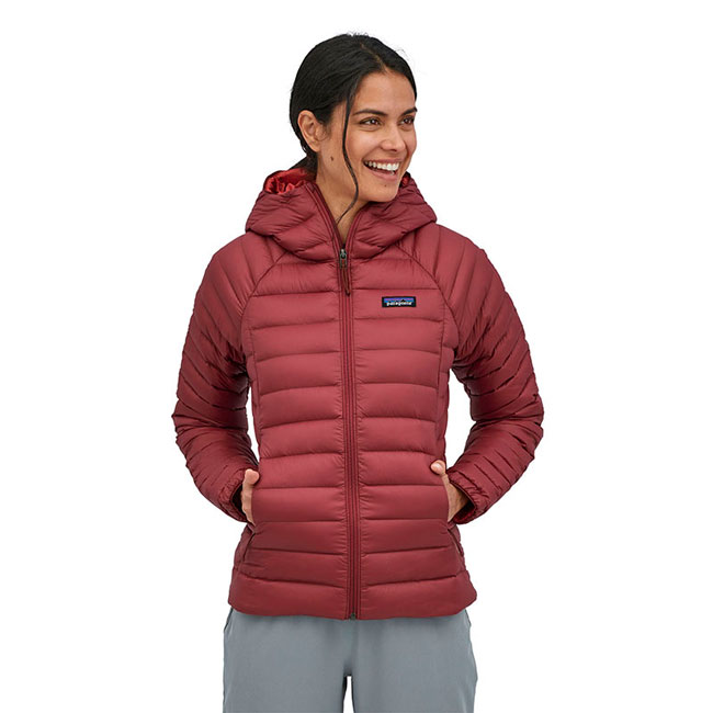 Patagonia Ws Down Sweater Hoody Sequoia Red