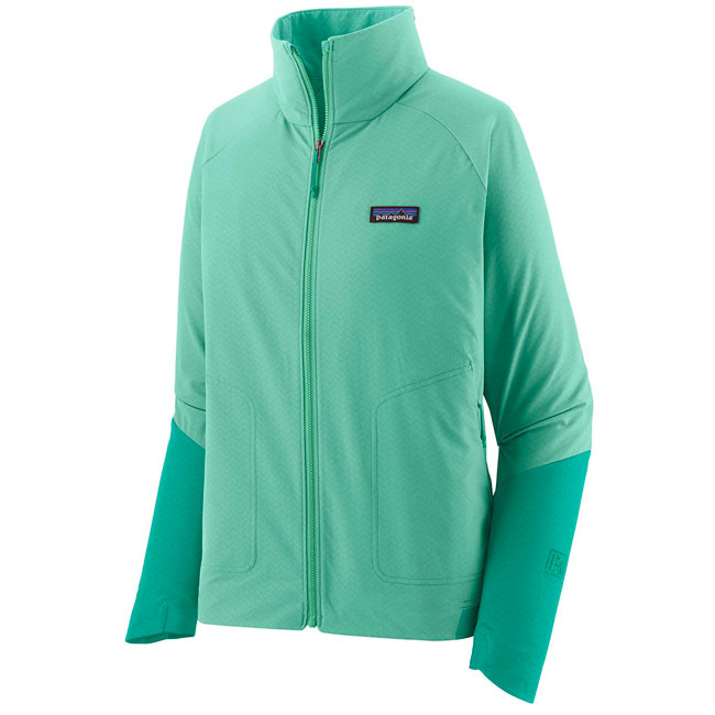 patagonia W R1 CROSSSTRATA JKT Early Teal