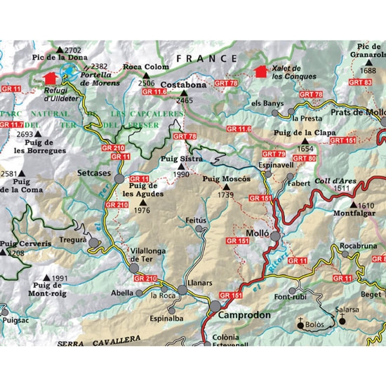  ed. alpina Mapa Costabona 1:25.000