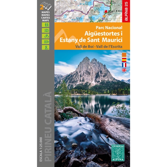  Ed. Alpina Aigu&#776;estortes y Sant Maurici 2mapas 1:25000