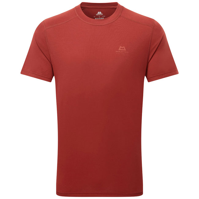  mountain equipment HEADPOINT MENS TEE Fired Brick
