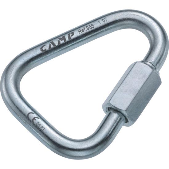 camp safety  Delta Quick Link 8 mm Zinc-plated Steel
