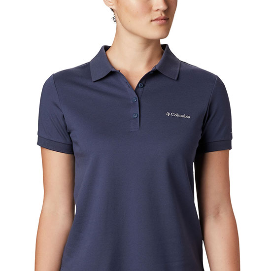  columbia Lakeside Trail Solid Pique Polo W
