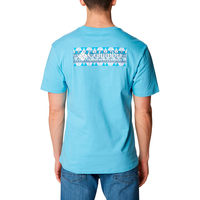 Columbia North Cascades Ss Tee Vista Blue, Csc