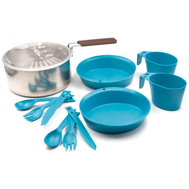  laken Bateria acero inox 16 cm para 2 personas