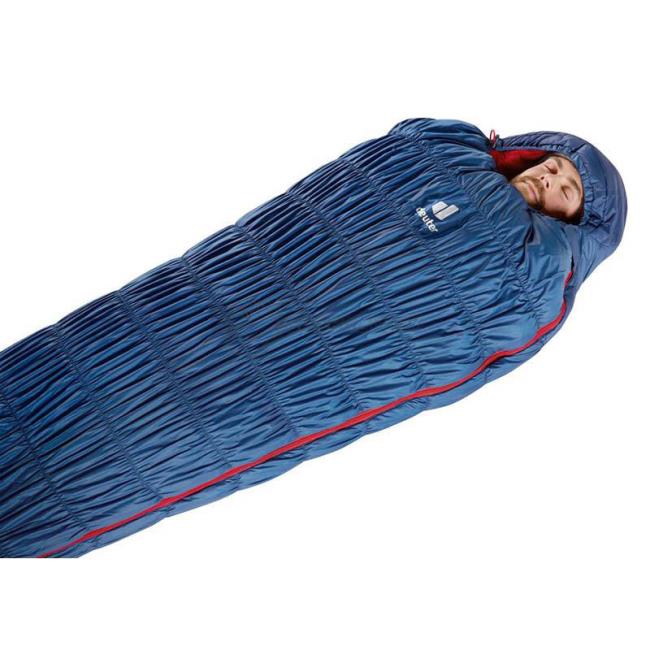 Sac de couchage deuter Exosphere -10° L steel-fire