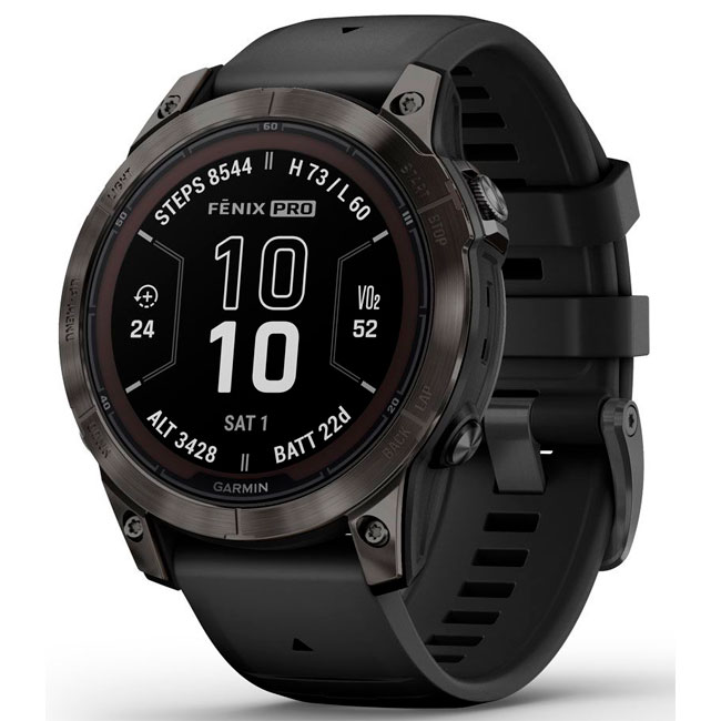  garmin Fenix 7 Pro Zafiro Solar DLC Titanio