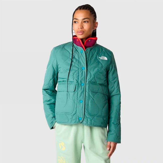 The North Face W Ampato Quilted Liner Dark Sage