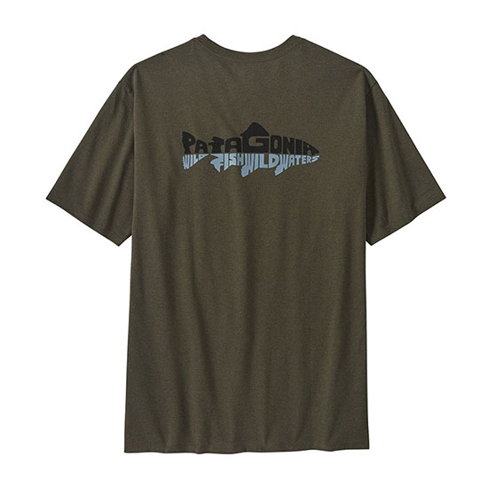 Camiseta patagonia Wild Waterline Pocket Resp Tee