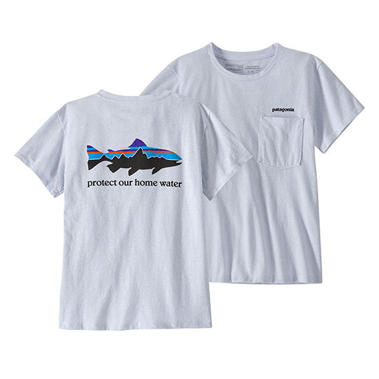 patagonia Home Water Trout Pocket Resp-Tee W