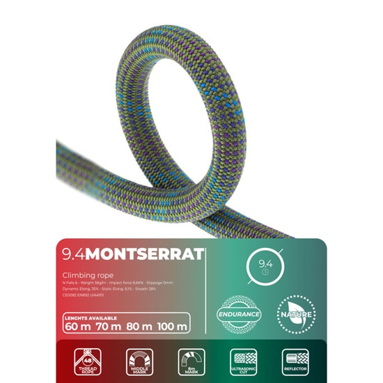 Cuerda fixe Montserrat 9,4 x70m