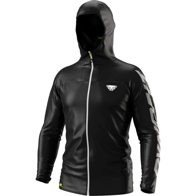  dynafit DNA RACE WIND JKT U Black Out Neon Yello