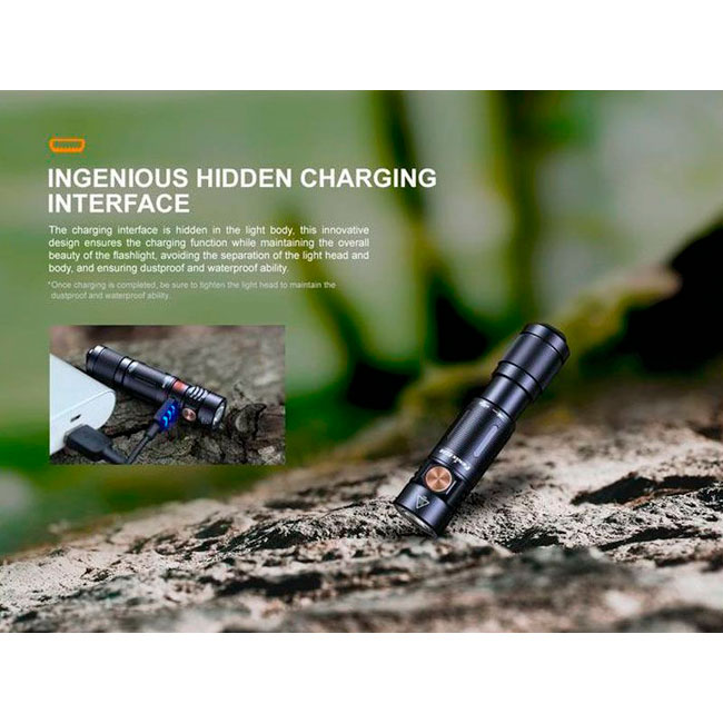  fenix Mini Linterna EDC E05R 400