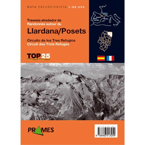  ed. prames Mapa Travesía Posets 1:25000