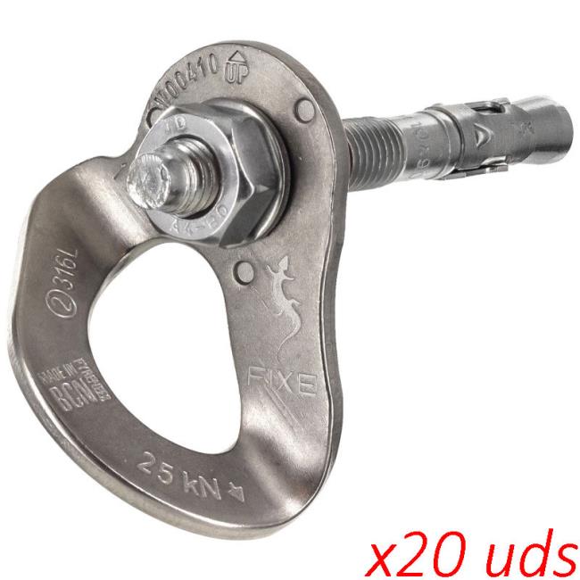 fixe  Fixe 1 316L M10+bolt 316L M10x90mm: 20un