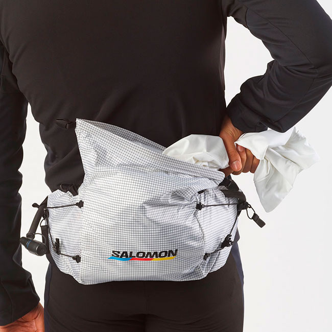  salomon CROSS SEASON BLADDER RACE WHITE/BLACK