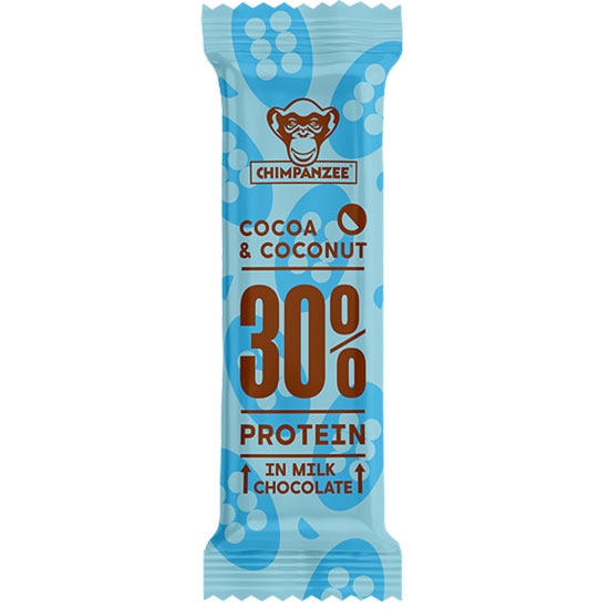 Barrita chimpanzee Proteina Cacao y Coco 50 gr