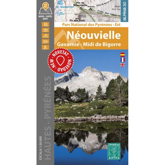  ed. alpina Néouvielle 2x1:30.000