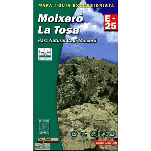 ed. alpina  Moixeró La Tosa E 25 Map